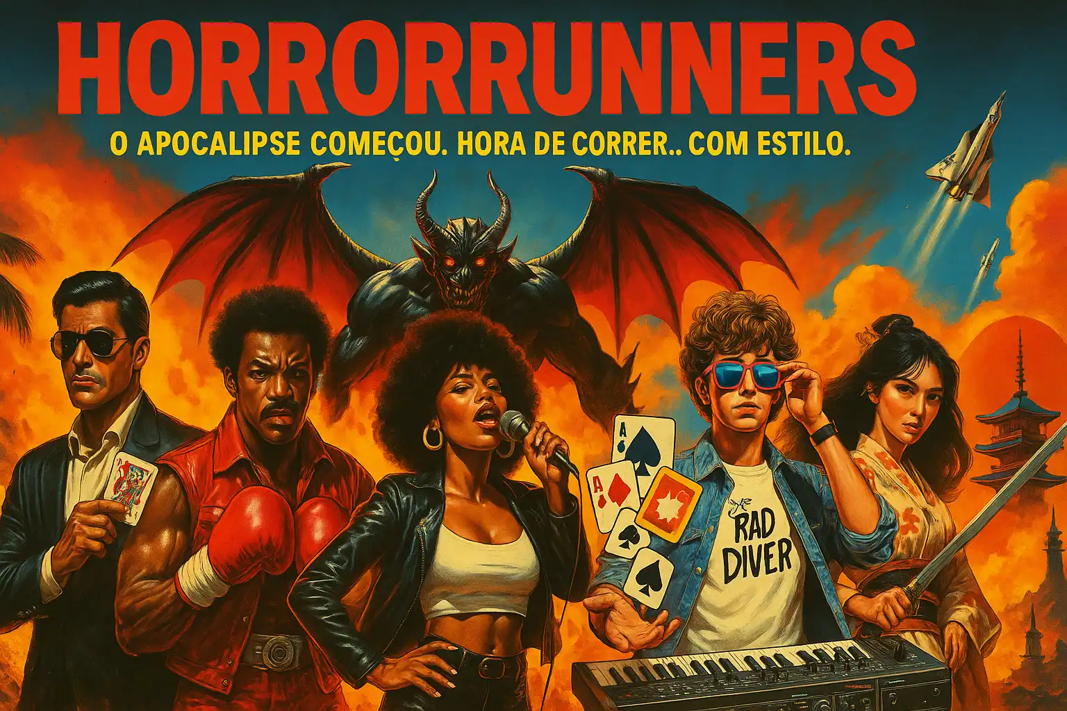 Arte conceitual de Horrorunners
